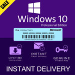 Windows 10 Pro para 1 PC - Garantía de por Vida, Licencia Original, Compatible con Windows 32/64 Bits, Soporte Multilenguaje
