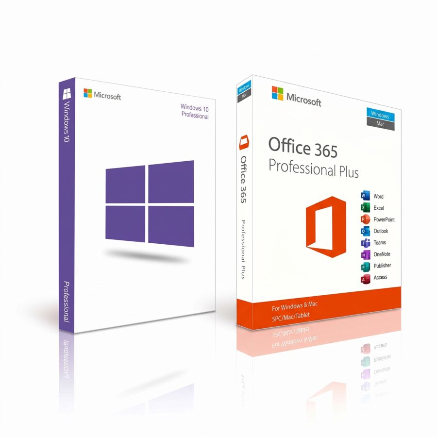 Office 365 license + Windows 10 Pro license