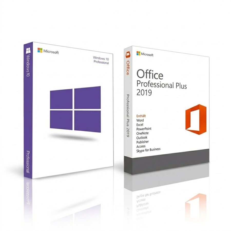 Windows 10 Home + Office 2019 PRO PLUS license