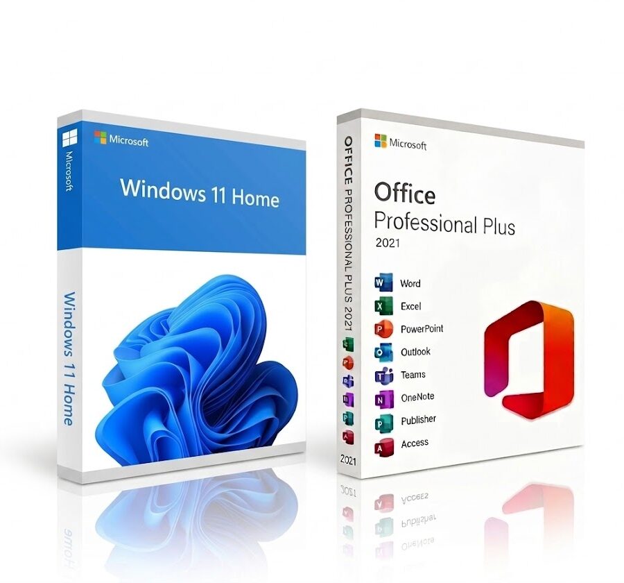 licencia Windows 11 Home + Office 2021 PRO PLUS