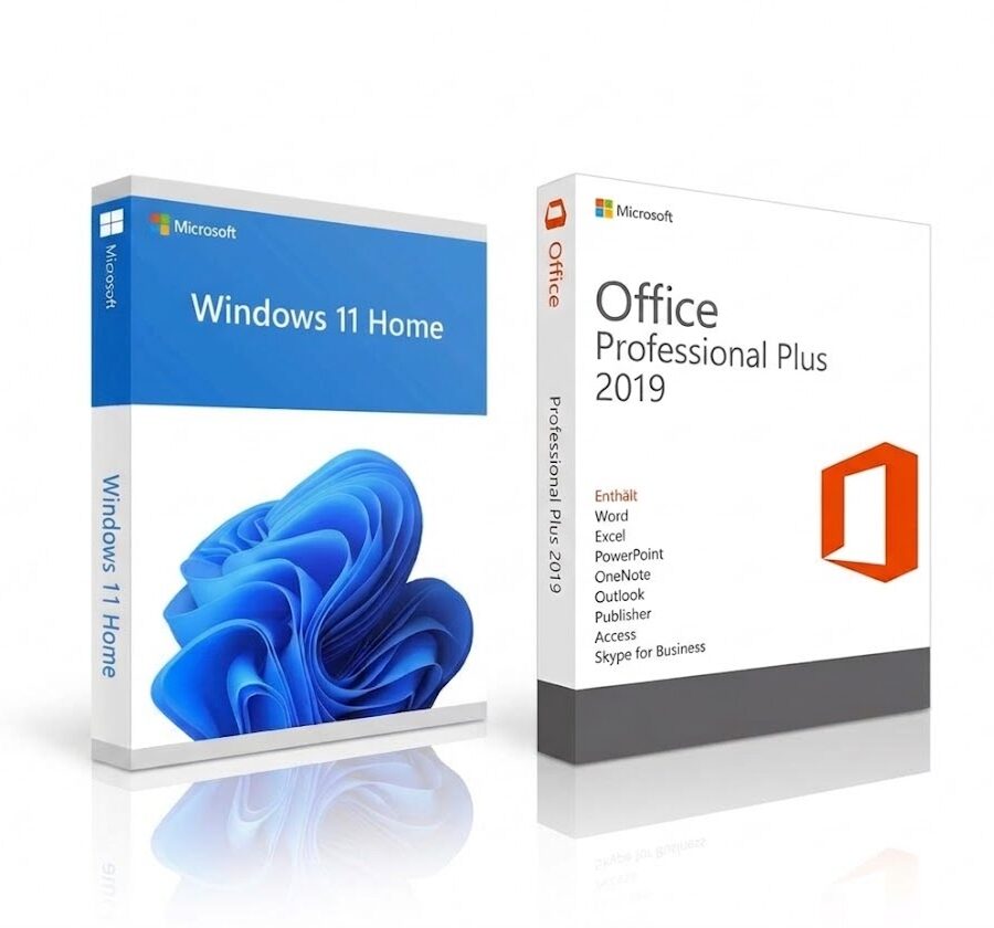 Windows 11 Pro + Office 2019 PRO PLUS license