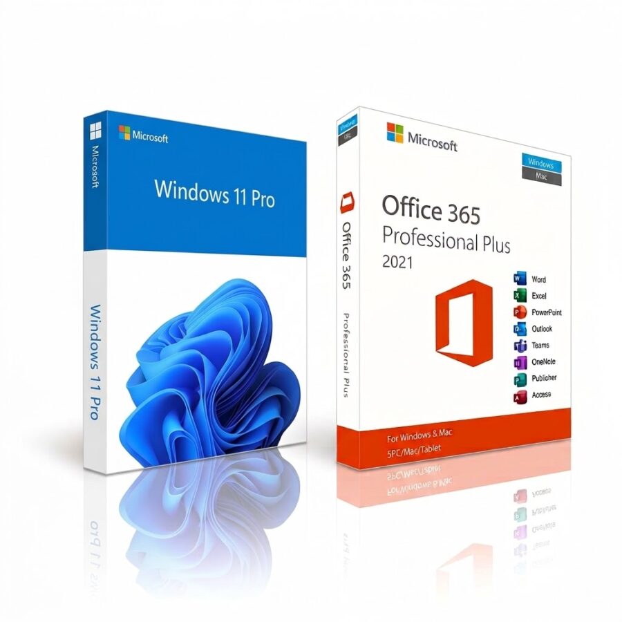 Office 365 license + Windows 11 Pro license
