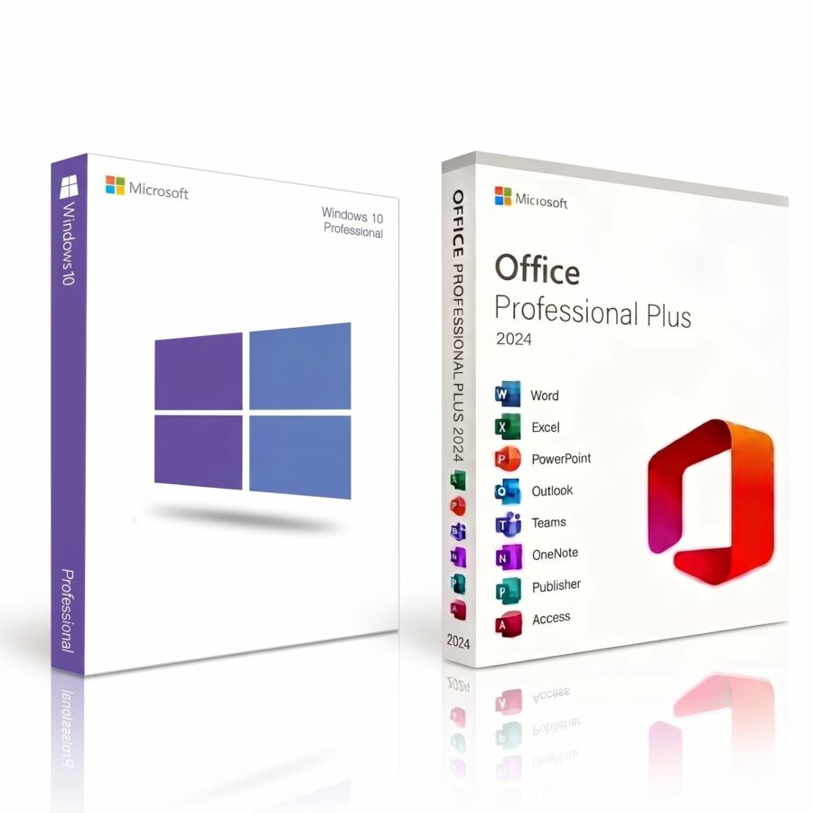 Windows 10 Pro License + Office 2024 PRO PLUS