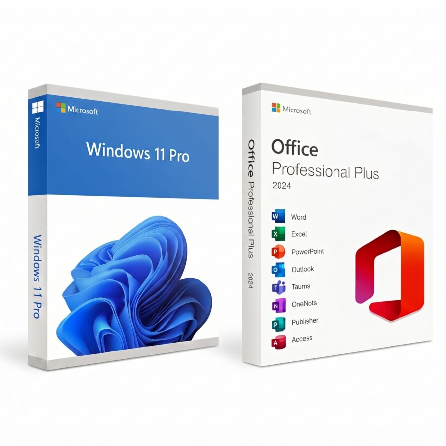 Windows 11 Pro License + Office 2024 PRO PLUS