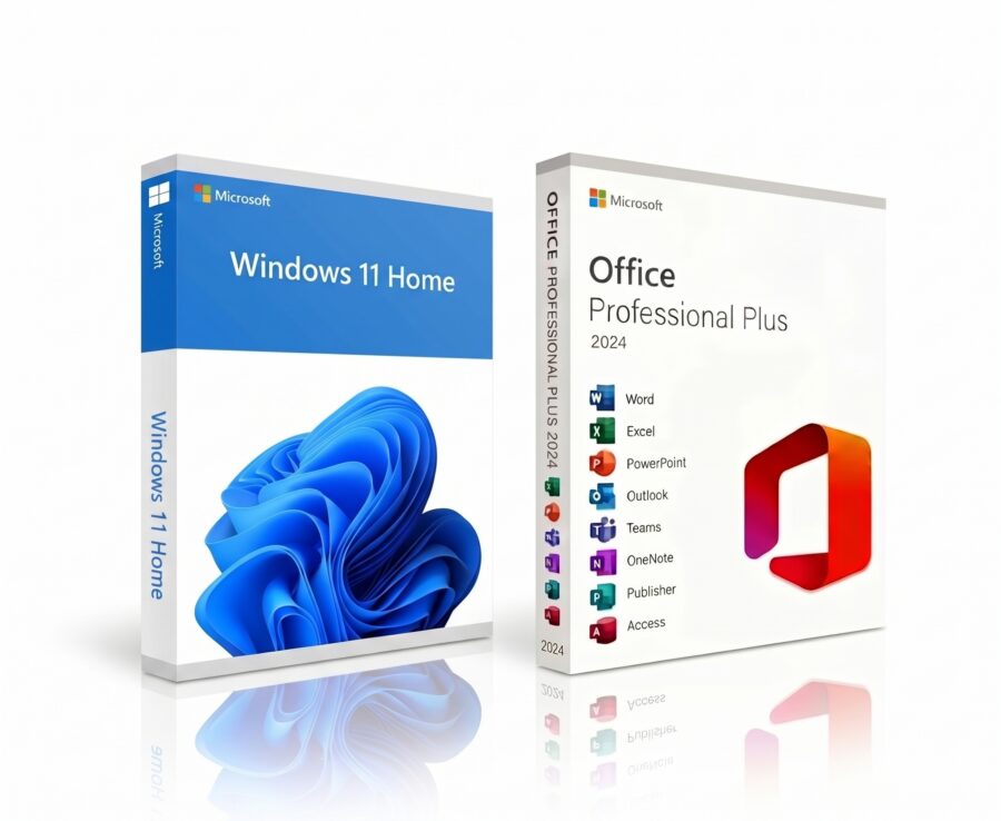 Windows 11 Home License + Office 2024 PRO PLUS