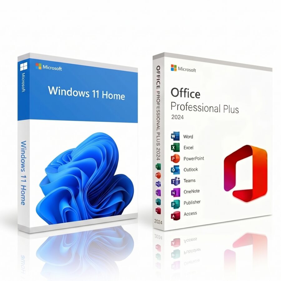 Windows 11 Home License + Office 2024 PRO PLUS